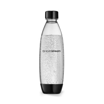 Sodastream Slim Μαύρο Πλαστικό Μπουκάλι 1lt